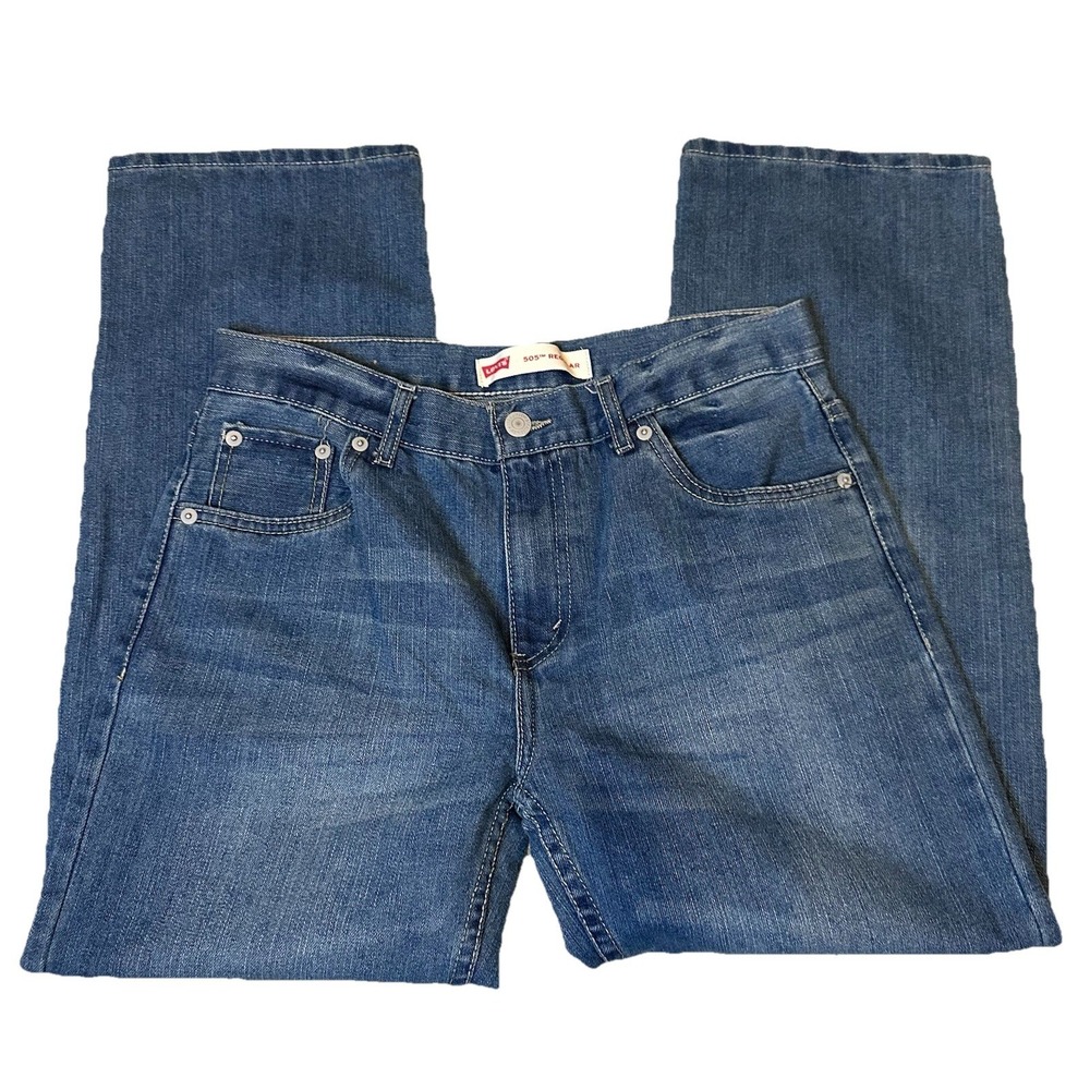 Levi's Kids Blue Denim Jeans - Classic Straight Fit